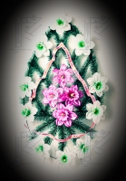 Венок хвойный №31