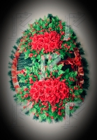 Венок хвойный №36