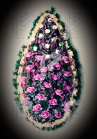 Венок хвойный №44